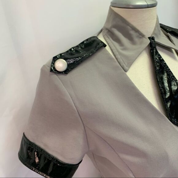 Dreamgirl corrections officer Halloween costume outfit size large - Picture 4 of 13